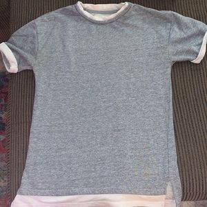 Lightweight Sweatshirt T-Shirt w/Cuffed Sleeves* “ 2/Men”An American Brand” S